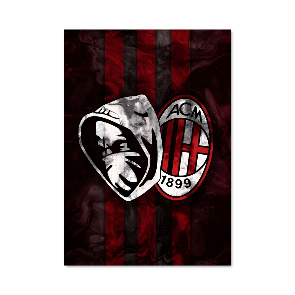 Poster Milan Football